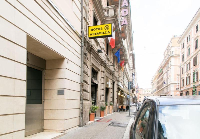 Hotel Altavilla Róma Kültér fotó